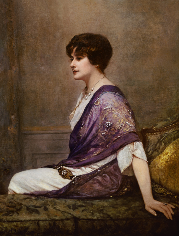 Portrait of the Couturier Madame Paquin (1869-1936) a Henri Gervex