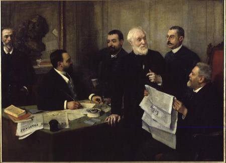 The Board of Directors of 'La Republique Francaise' a Henri Gervex