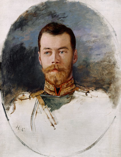 Study for a portrait of Tsar Nicholas II (1868-1918) a Henri Gervex