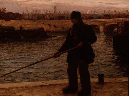 On the Banks of the Seine a Henri Guinier