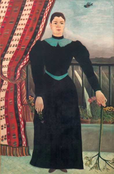 Portrait of a woman a Henri Julien-Félix Rousseau