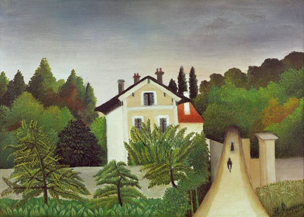 H.Rousseau, Banks of the Oise a Henri Julien-Félix Rousseau