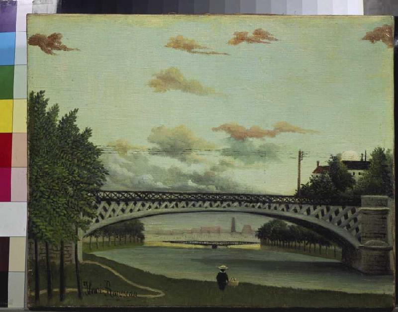 The bridge of Charenton a Henri Julien-Félix Rousseau