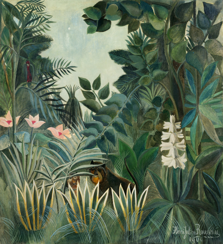The Equatorial Jungle a Henri Julien-Félix Rousseau