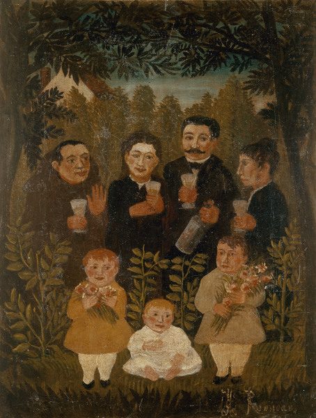 H. Rousseau/ United Family / 1896 a Henri Julien-Félix Rousseau