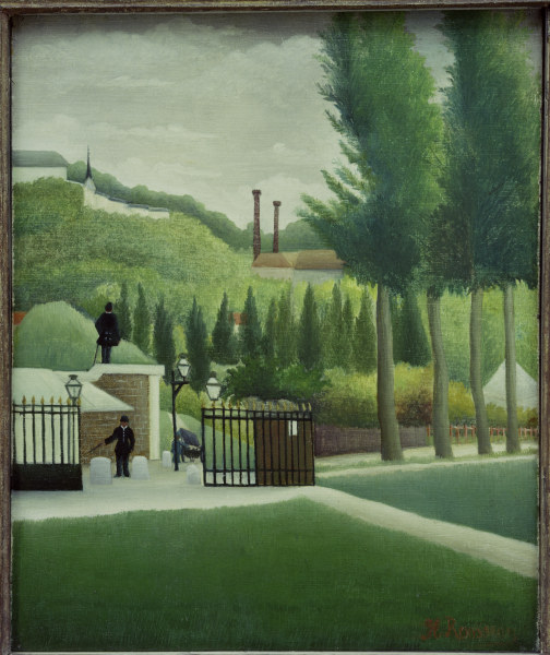 H.Rousseau, The Toll Gate a Henri Julien-Félix Rousseau