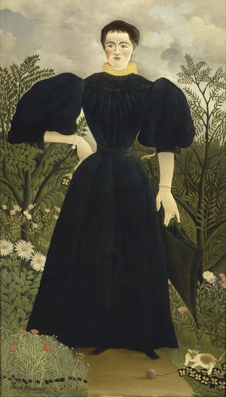 Portrait of Madame M. a Henri Julien-Félix Rousseau