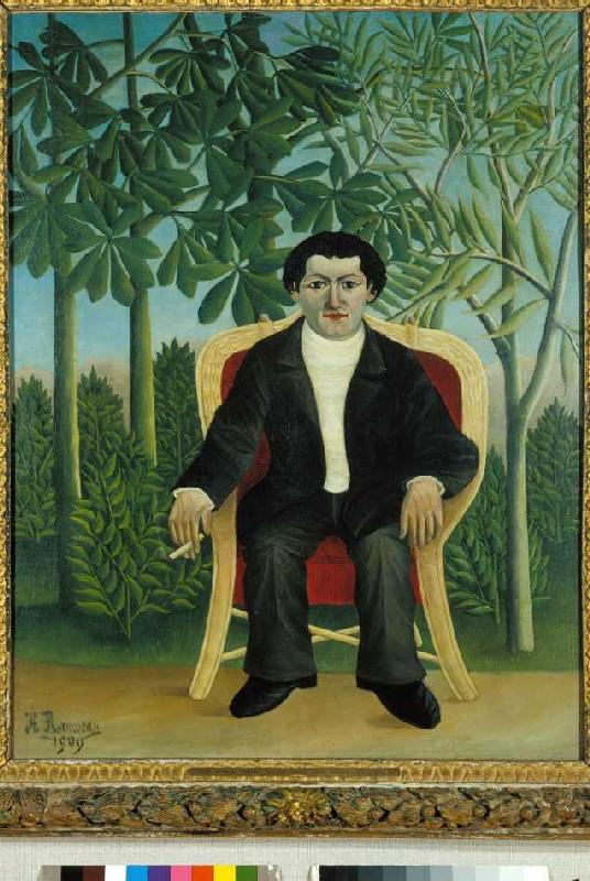 Portrait of Joseph Brummer a Henri Julien-Félix Rousseau
