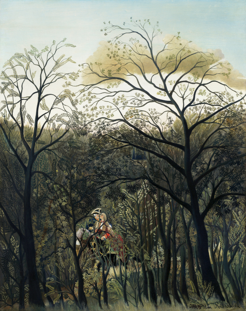 Rendezvous In The Forest a Henri Julien-Félix Rousseau