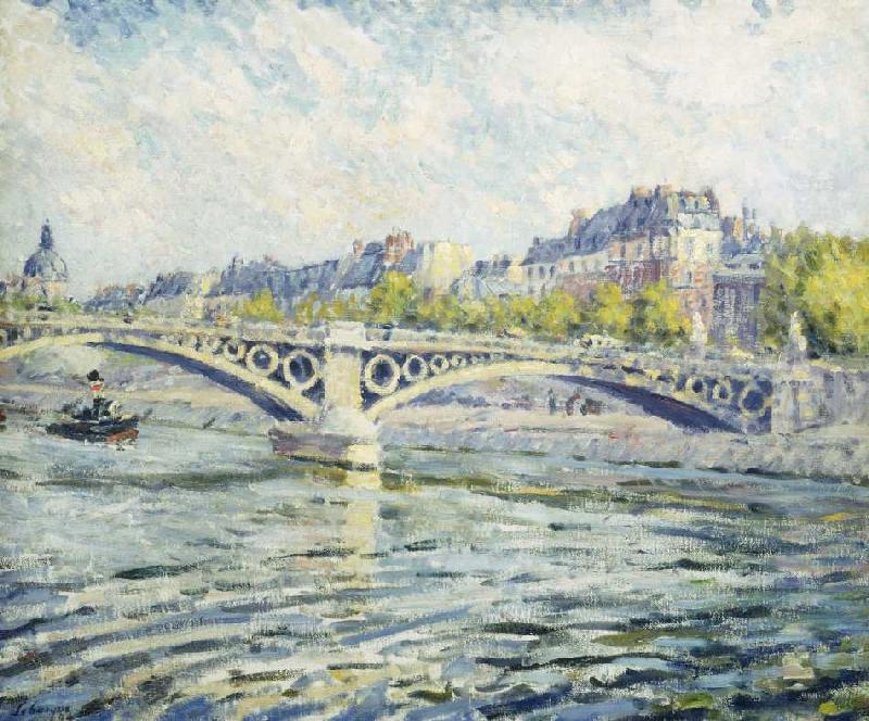 Die Seine, Paris a Henri Lebasque
