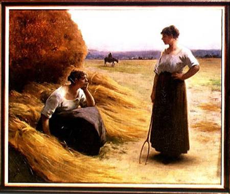 The Harvesters a Henri Lerolle
