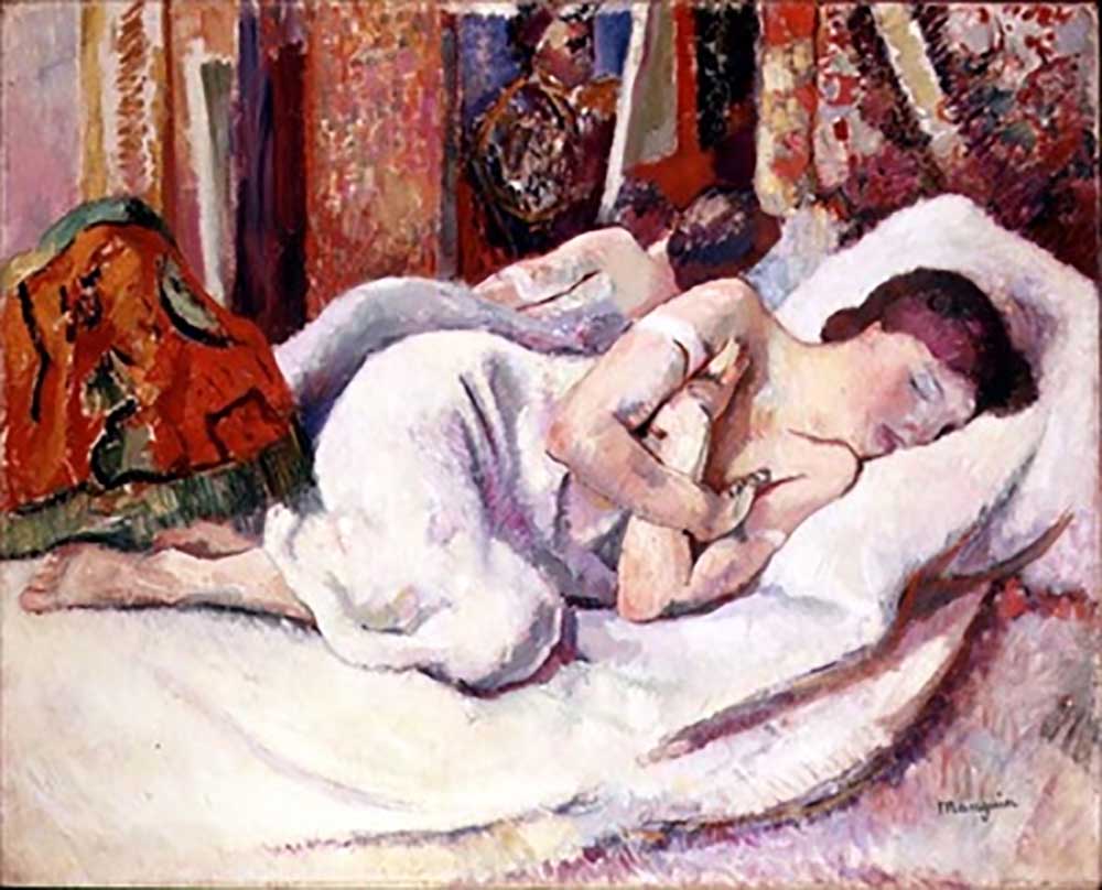 Sleeping Woman a Henri Manguin