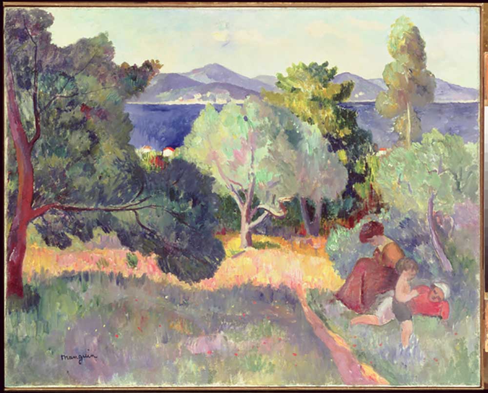Path in Saint-Tropez, 1905 a Henri Manguin