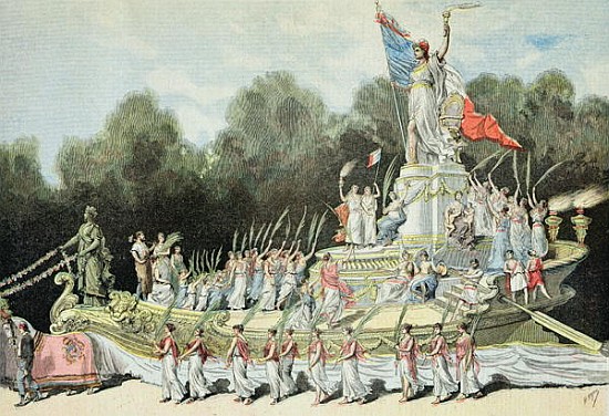 Chariot of the Triumph of the Republic at the National Festival, 22nd September 1892, from ''Le Peti a Henri Meyer