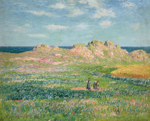 On the Ile this ' Ouessant. a Henri Moret
