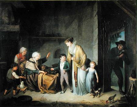 The Lesson in Charity a Henri Nicolas van Gorp
