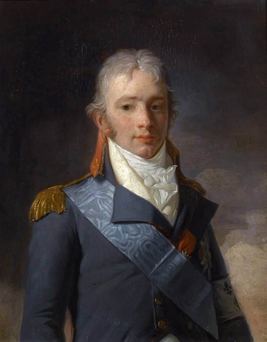 Charles Ferdinand d'Artois, Duke of Berry (1778-1820) a Henri-Pierre Danloux