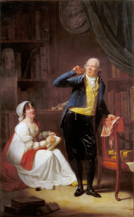 Jacques Delille and his wife a Henri-Pierre Danloux