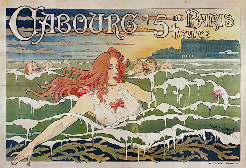 Casino de Cabourg  (Poster) a Henri Privat-Livemont
