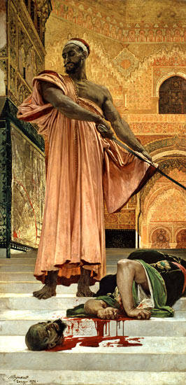 Execution during the Moorish power in Granada. a Henri Regnault