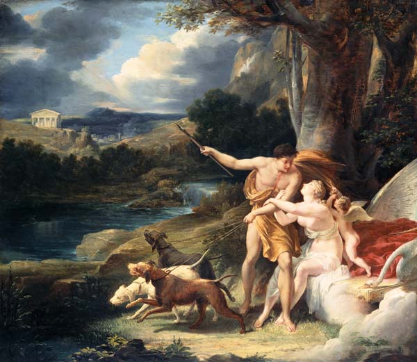 Venus und Adonis a Henri Regnault