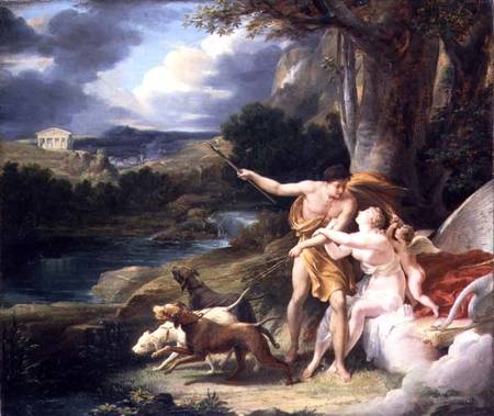 Venus and Adonis a Henri Regnault