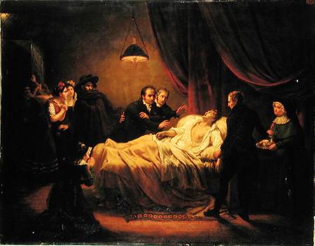 The Death of Mazet a Henri Serrur