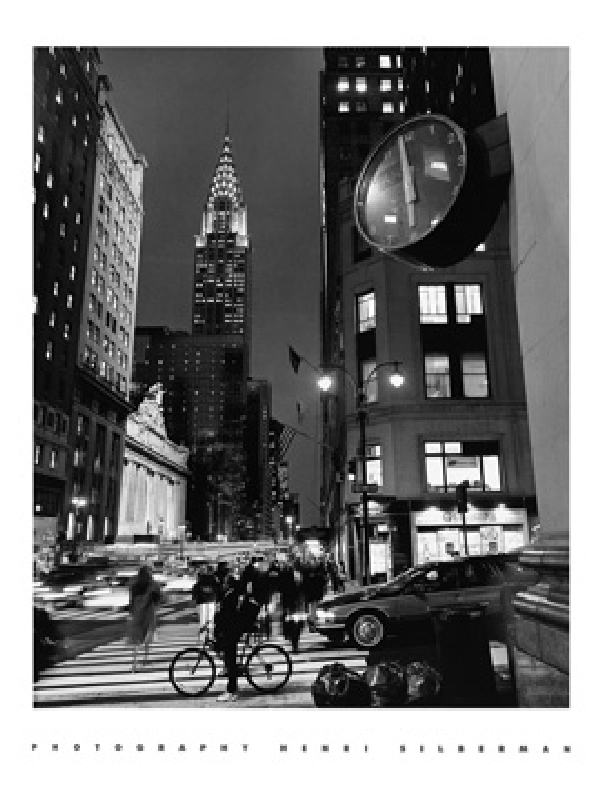 Chrysler Clock a Henri Silberman