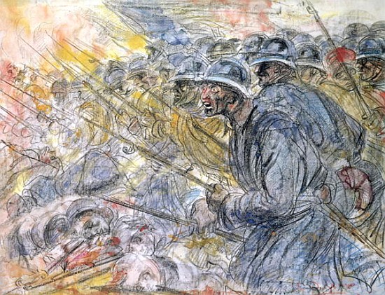 The Assault, Verdun a Henri de Groux