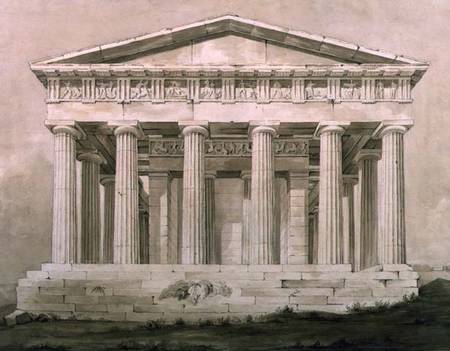Temple of Hephaestus, Athens a Henry Bailey