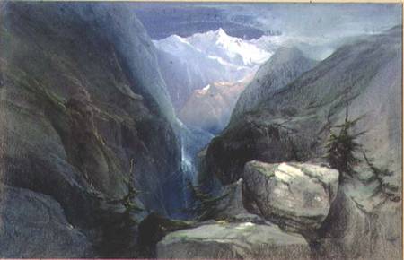 Mountain Landscape a Henry Bright
