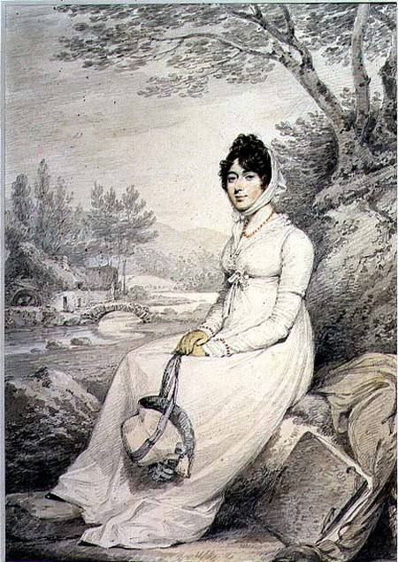 Portrait of a Lady a Henry Edridge