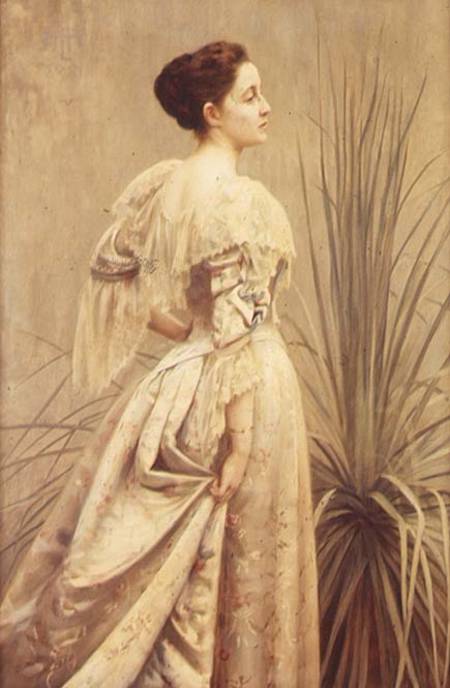 Portrait of a Lady a Henry John Hudson