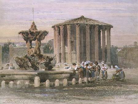 Fountain in Rome a Henry Parsons Riviere