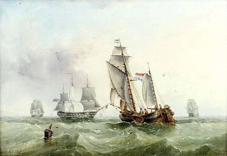 Dutch and British Shipping a Henry Redmore