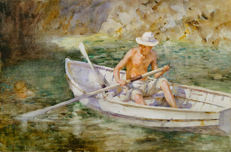 Green Waters a Henry Scott Tuke