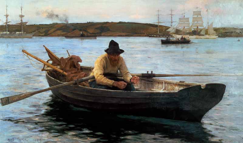The Fisherman a Henry Scott Tuke