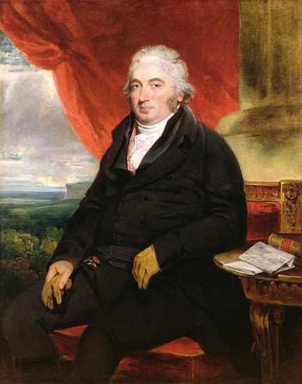 Portrait of John Fuller (1757-1834) a Henry Singleton