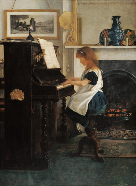 At the Piano a Henry Stacey Marks