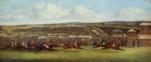 The Finish of the Derby a Henry Thomas Alken