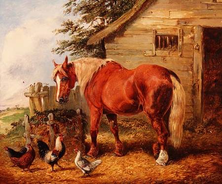 Outside the stable a Henry Thomas Alken