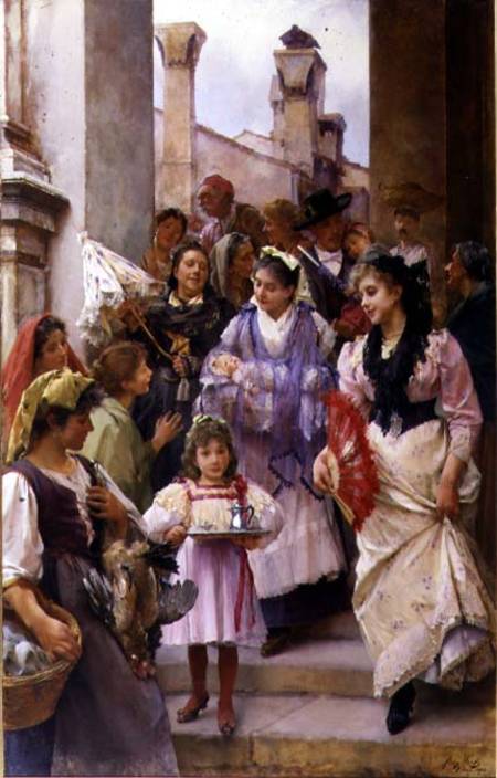 A Venetian Christening Party a Henry Woods