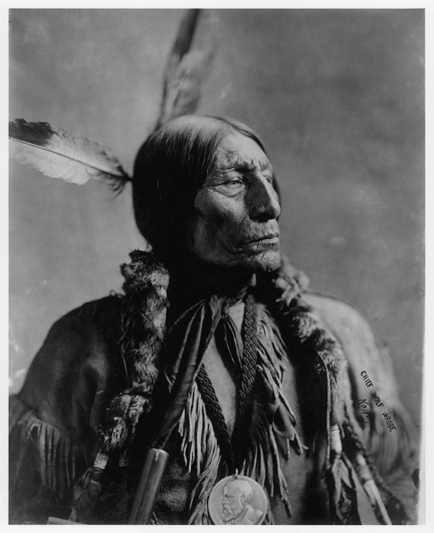 Portrait of Chief Wolf Wrobe a Henry Wyman