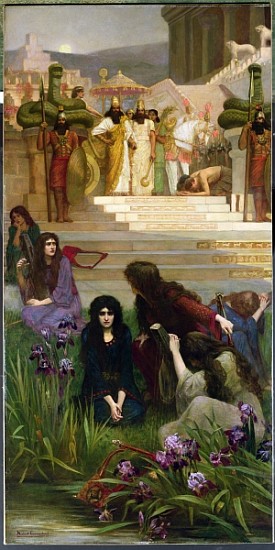 The Daughters of Judah in Babylon a Herbert Gustave Schmalz