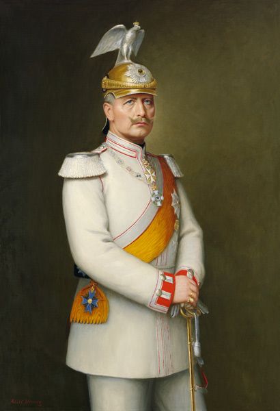 Bildnis Kaiser Wilhelm II a Hering Adolf Emil Hering Adolf Emil