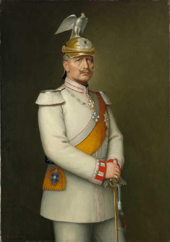 Bildnis Kaiser Wilhelm II a Hering Adolf Emil Hering Adolf Emil