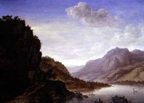 Mountainous River Landscape