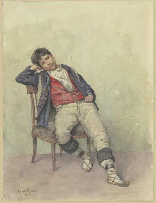 Sitting Italian a Hermann Kruse