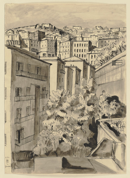 View of Genoa a Hermann Lismann