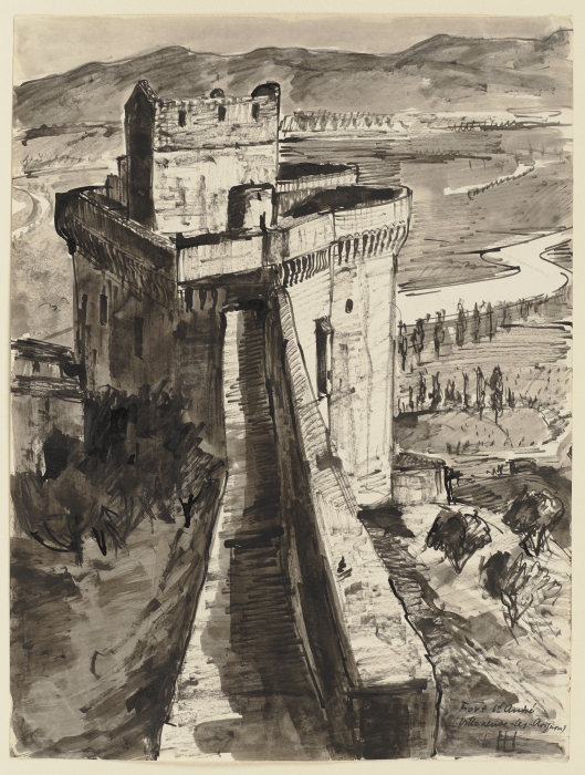 Fort Saint-André in Villeneuve-les-Avignon a Hermann Lismann